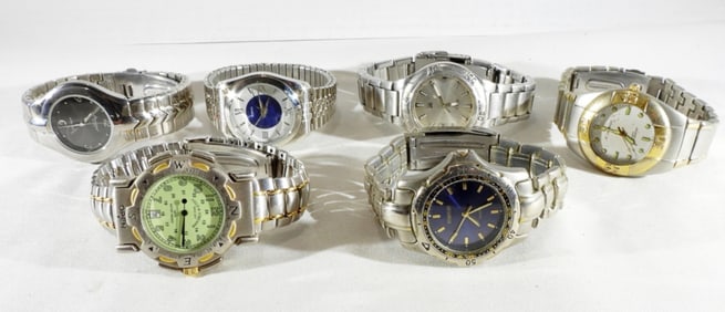 5 Men's Clasp Watches