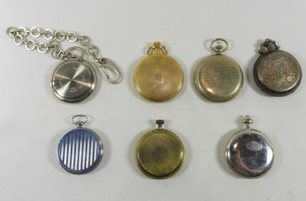 7 Men's Pocket Watches