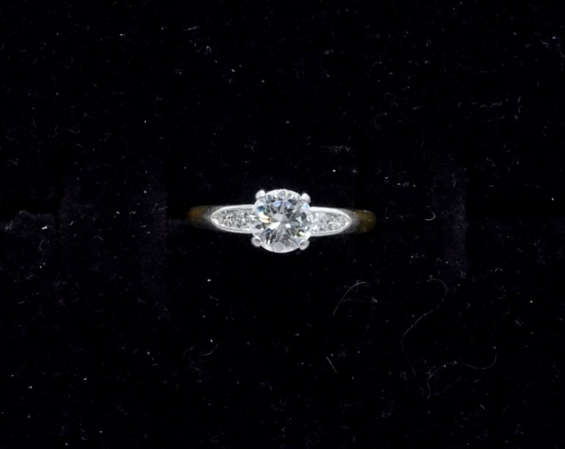 Cartier 18k Platinum Diamond Ring (1 of 2)
