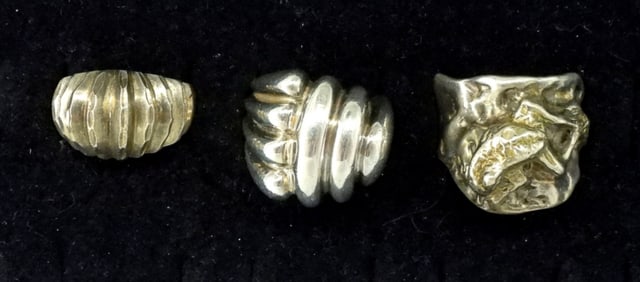 Cute Sterling Frog Ring & More