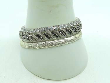 Sterling Tennis Bracelets & Chain Bracelet