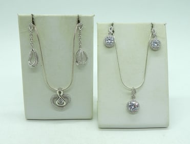 Simulated Diamond & Sterling Sets