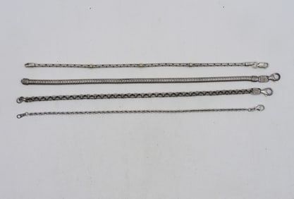 4 Sterling & .999 Bracelets