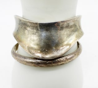 2 Sterling Vintage Bracelets