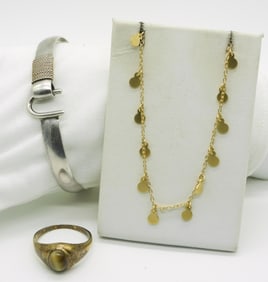 Sterling Gold Tone Set