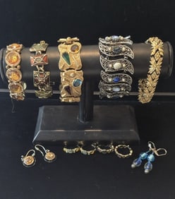 Assorted Bracelets and Earrings