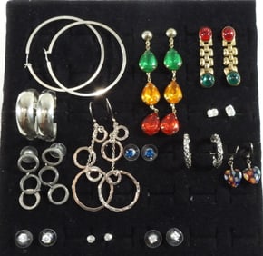 13 Pairs of Assorted Earrings