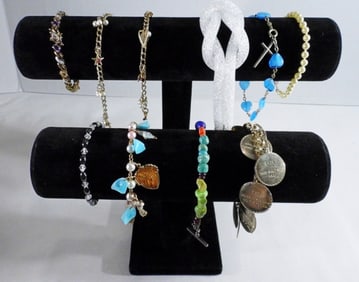 Mixed Lot of 10 Women's Bracelets