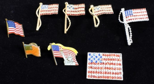 (8) United States Pins
