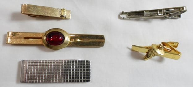 (5) Tie Clips
