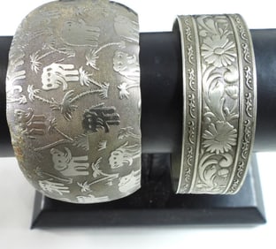 (2) Cuff Bracelets
