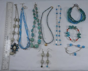 10 Turquoise Colored Necklaces and More