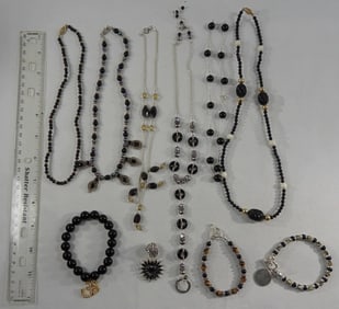 Black Colored Jewelry Collection