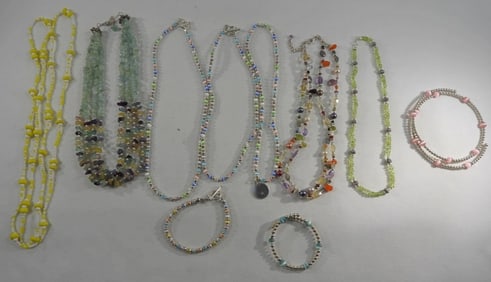 Colorful, Beaded Jewelry Collection