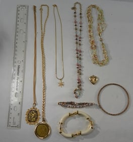 Gold Tone Jewelry Collection