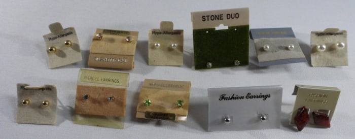 (11) Mixed Lot Of Earrings