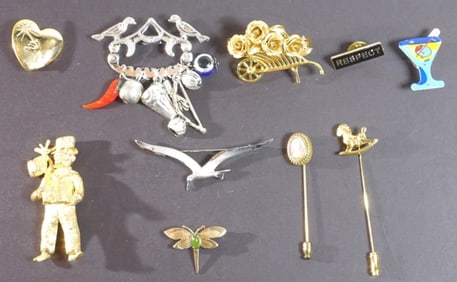 10 Assorted Pins