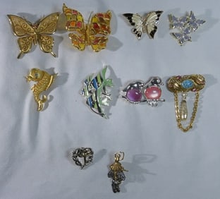10 Mixed Pins