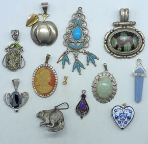Lot of 12 Pendants