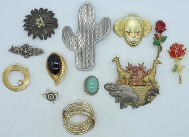 12 Assorted Pins