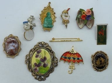 10 Assorted Pins
