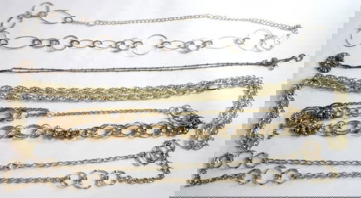 (5) Chain Necklaces