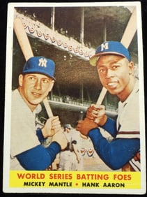 Mickey Mantle and Hank Aaron #419