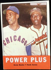 Ernie Banks And Hank Aaron #242