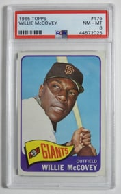 PSA 1965 TOPPS Willie McCovey #176