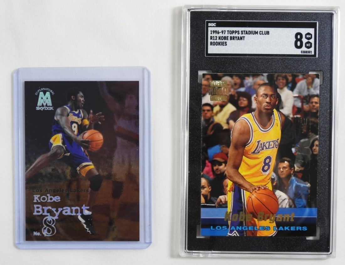 2 Kobe Bryant Basketball Cards (1 of 2)