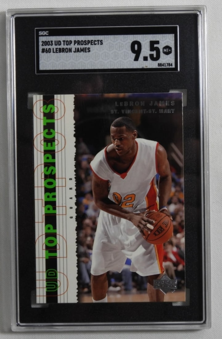 SCG UD Top Prospects #60 Lebron James: SCG UD Top Prospects #60 Lebron James 9.5 MT+ (8841784)