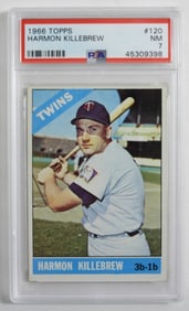 PSA 1966 TOPPS Harmon Killebrew #120