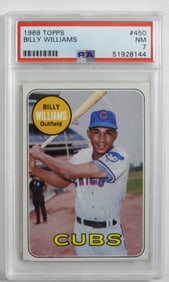 PSA 1969 TOPPS Billy Williams #450