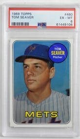 PSA 1969 TOPPS Tom Seaver #480