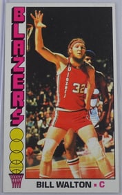 Bill Walton 1976-77 Jumbo Basketball Card