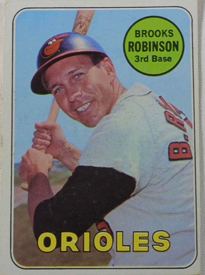 Brooks Robinson Baseball Card: 1969 Toops #550