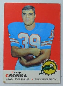1969 Larry Csonka Rookie Card