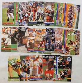 21 1990s NFL Pro Set Cards Multiple Teams