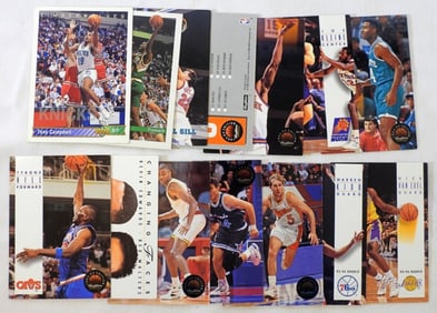 14 Mixed Lot Of 1990s Basketball Cards