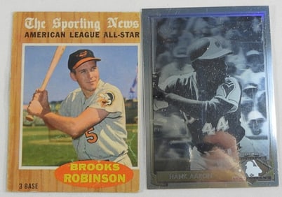 1962 Brooks Robinson/1991 Hank Aaron