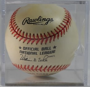 Bob Friend Signed Baseball
