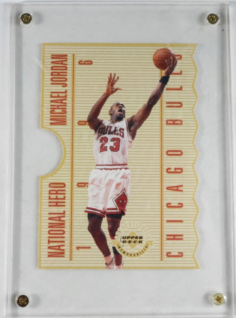 1996 Michael Jordan National Hero Die Cut (1 of 2)