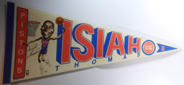 Pistons 1980s Pennant