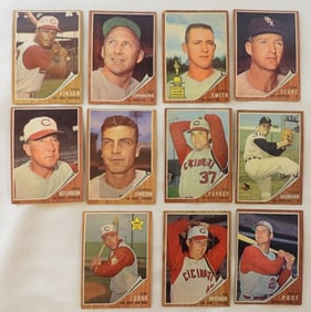 1962 TOPPS Baseball Card Lot Of 11