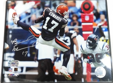 Cleveland Braylon Edwards Signed Photo