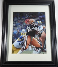 Cleveland Greg Pruitt Signed Photo