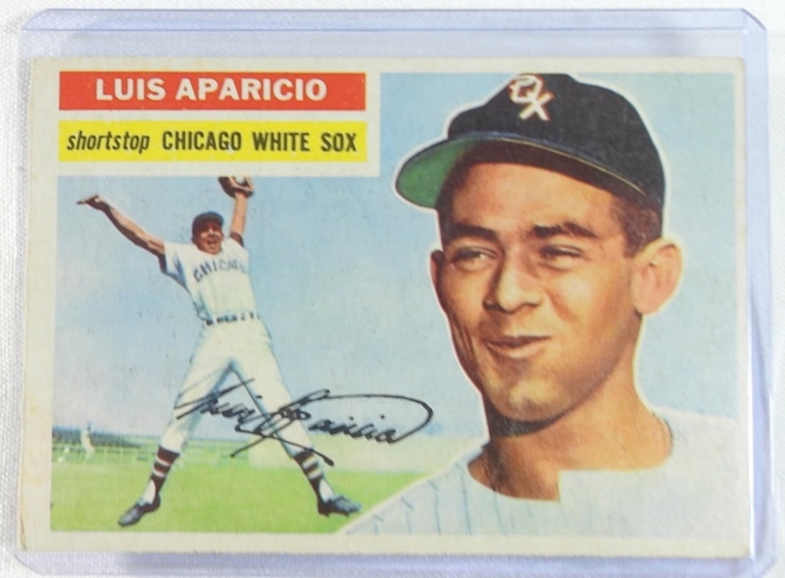 1956 Luis Aparicio Baseball Card (1 of 2)