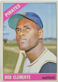 Bob Clemetine Baseball Card