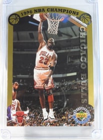 1996 NBA Championship Michael Jordan