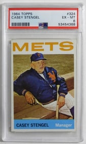 1964 TOPPS Casey Stengel #324